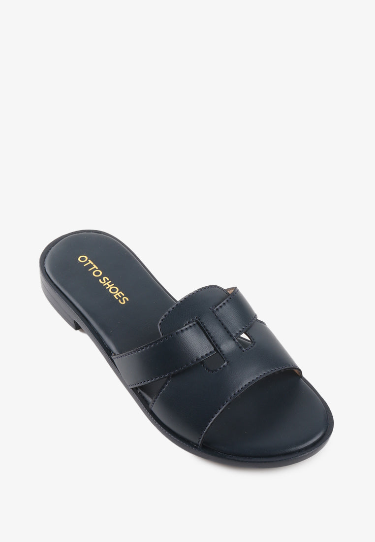 YALENA SLIDE SANDALS