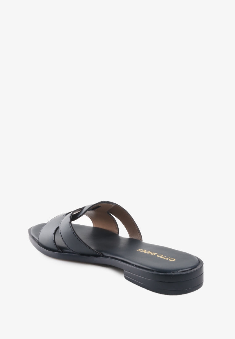 YALENA SLIDE SANDALS