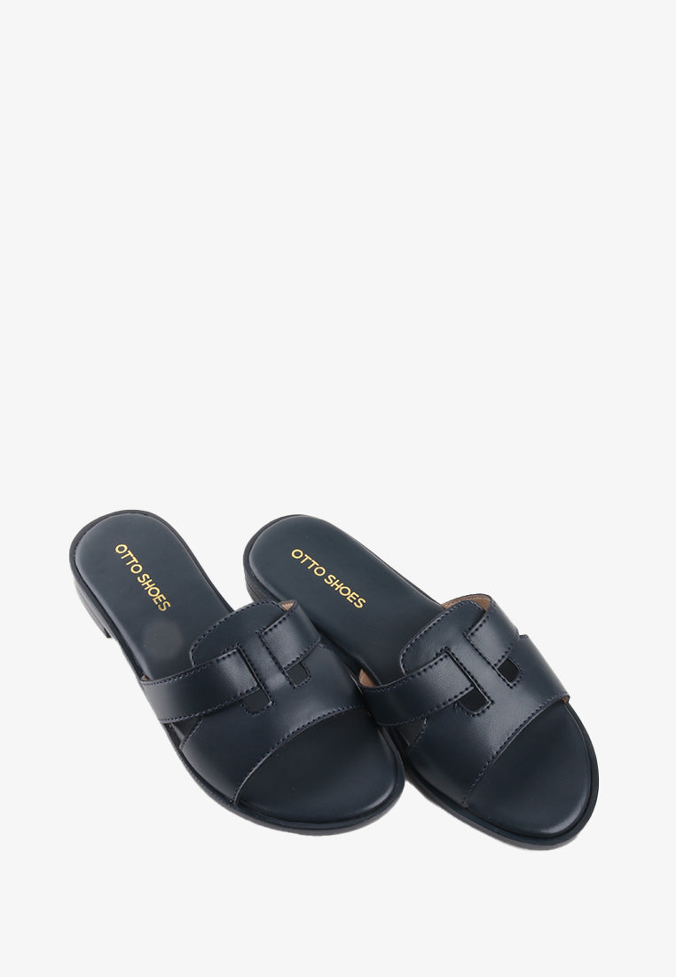 YALENA SLIDE SANDALS