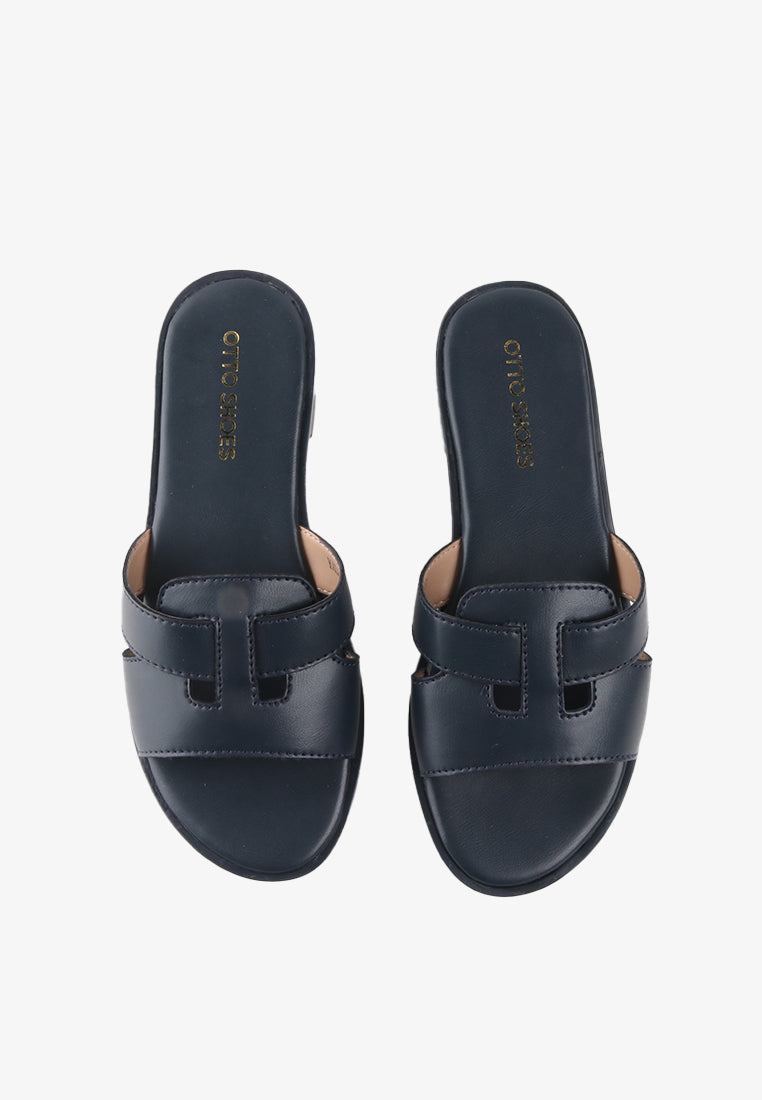 YALENA SLIDE SANDALS