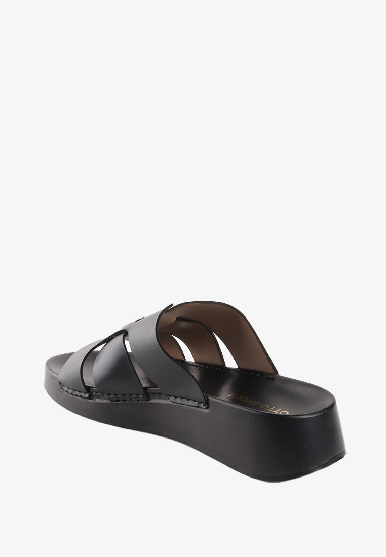 YUKEE SLIDE SANDALS