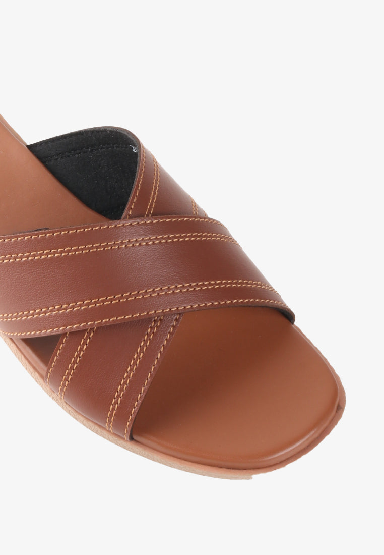 AYISHA CROSS SANDALS