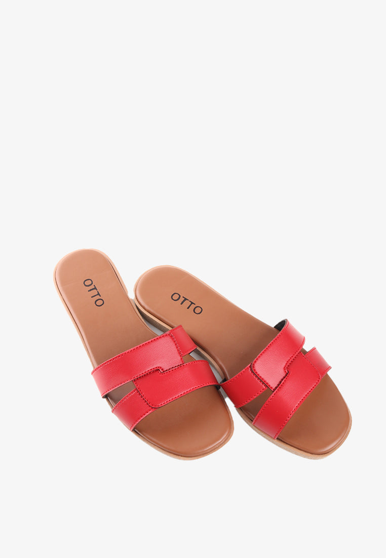 AUDREY FLAT SANDALS