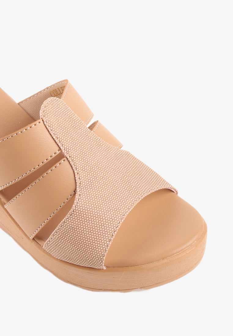 COLLETE MID WEDGE SANDALS