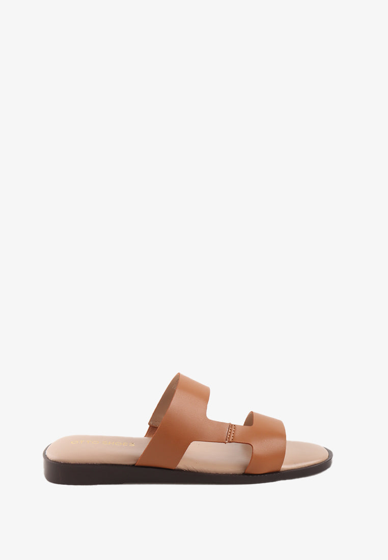 HELEN DOUBLE STRAP SANDALS