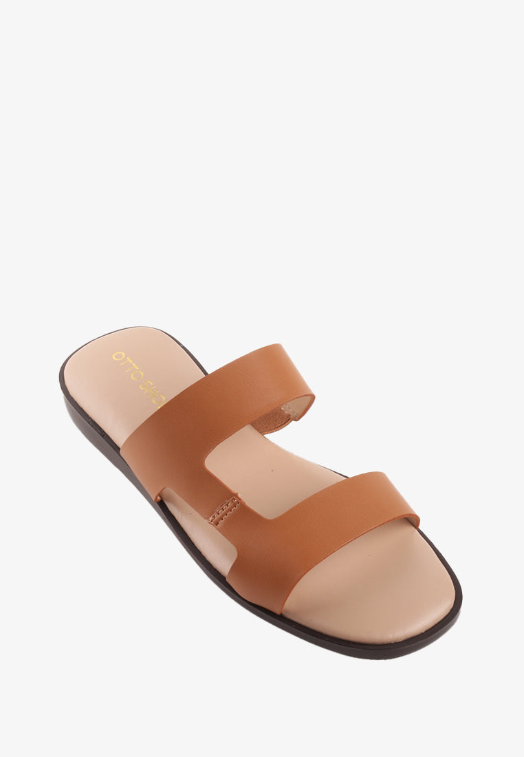 HELEN DOUBLE STRAP SANDALS
