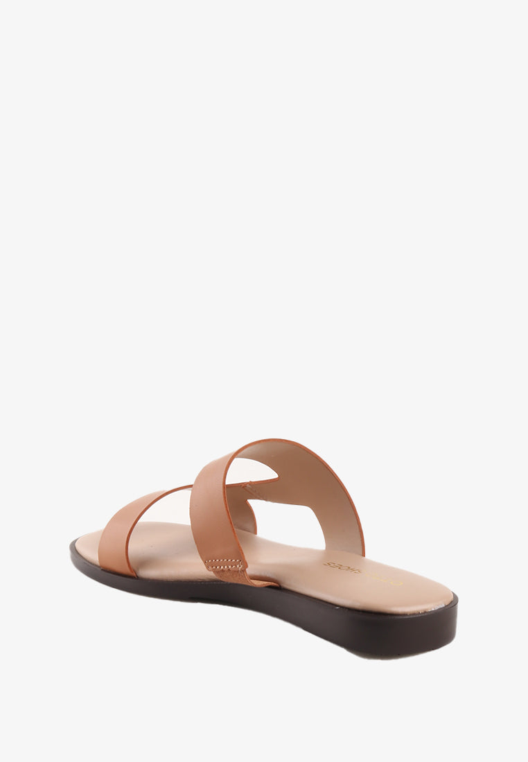 HELEN DOUBLE STRAP SANDALS