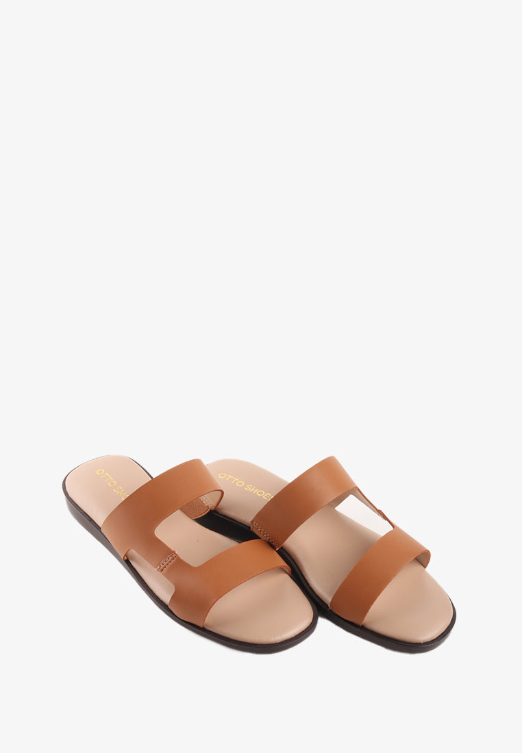 HELEN DOUBLE STRAP SANDALS