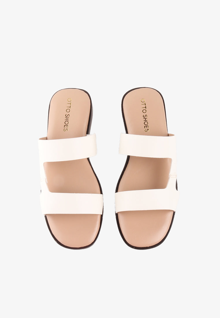 HELEN DOUBLE STRAP SANDALS