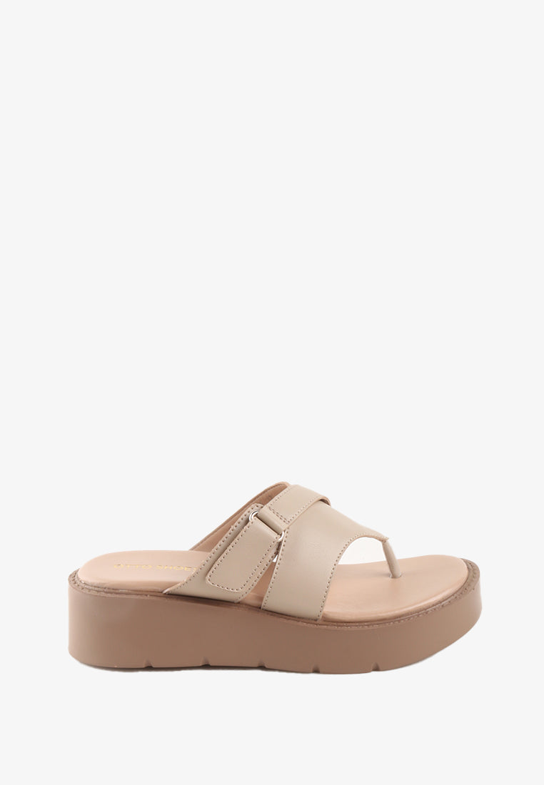 SHIRLEY SLIDE SANDALS