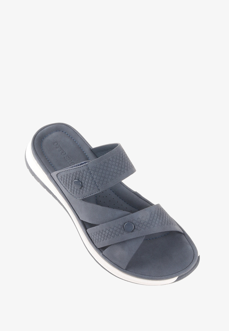 CLAUDINE VECLRO STRAP SANDALS