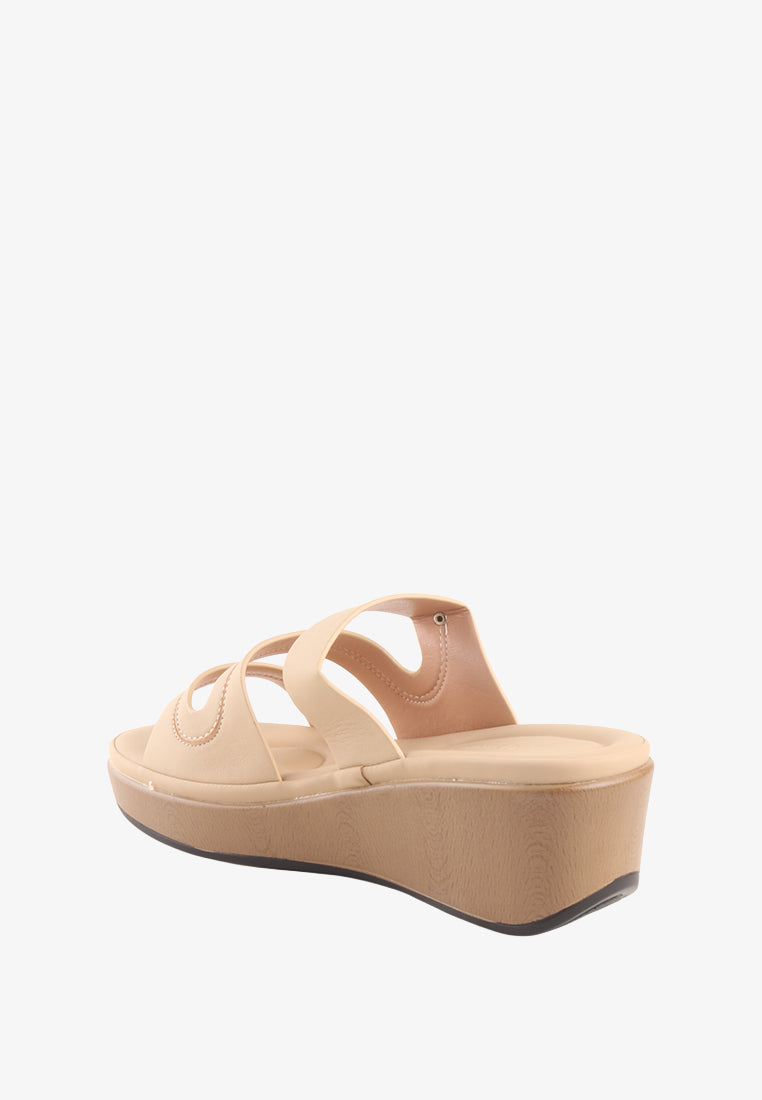 LEONNA TRI STRAP SANDALS