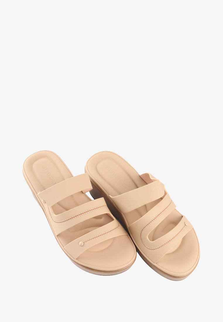 LEONNA TRI STRAP SANDALS