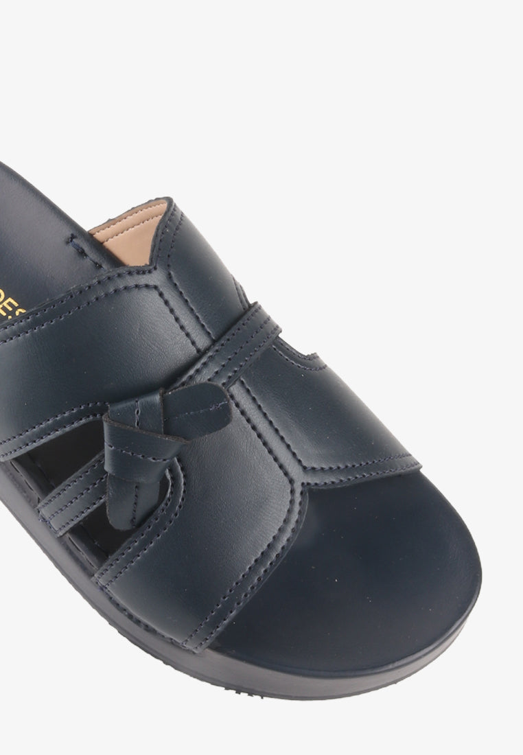 KIM WIDE STRAP SANDALS