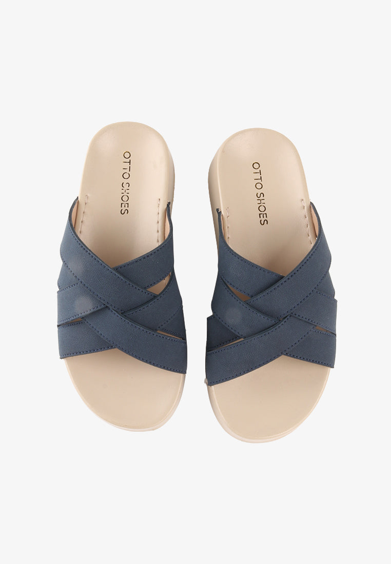 ALLIYAH CRISS CROSS SANDALS