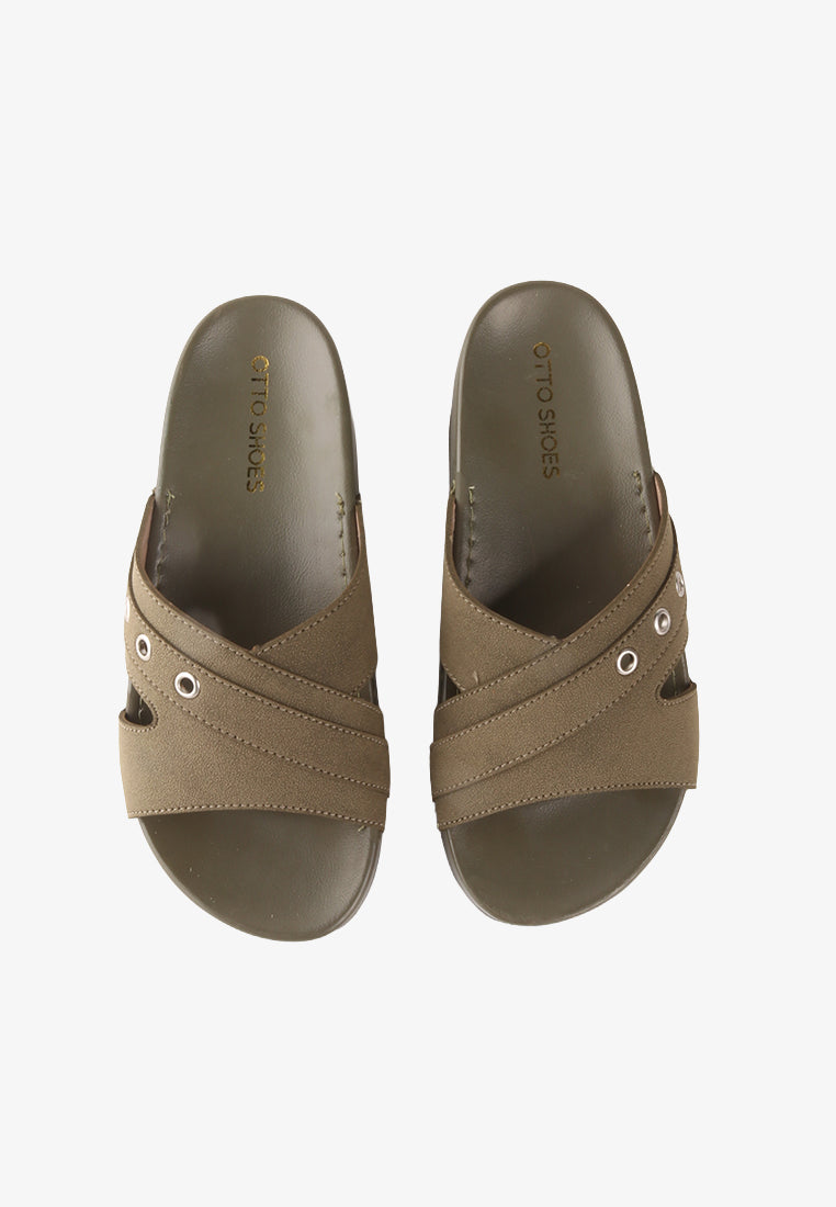 CLEA DOUBLE STRAP SANDALS