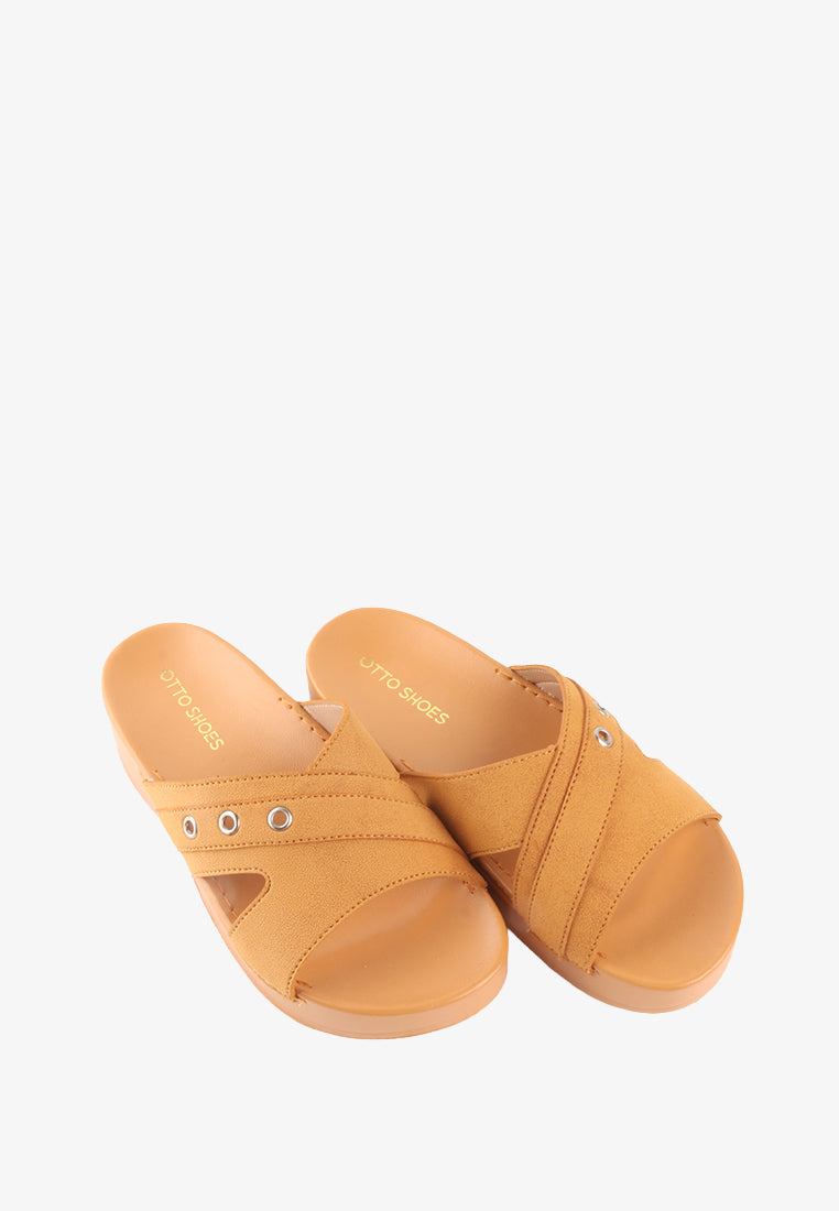 CLEA DOUBLE STRAP SANDALS