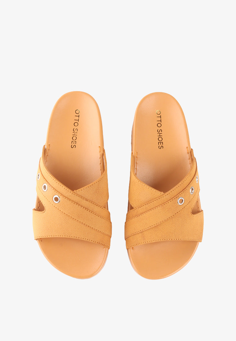 CLEA DOUBLE STRAP SANDALS