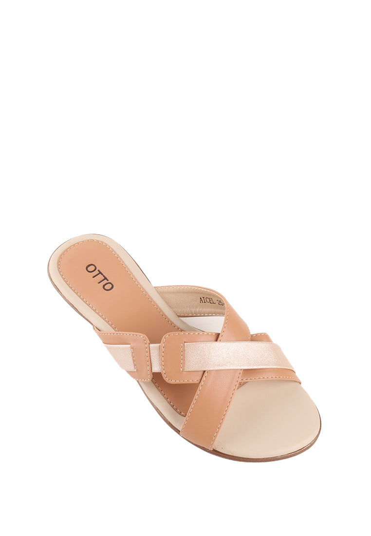 AICEL CROSS STRAP SANDALS