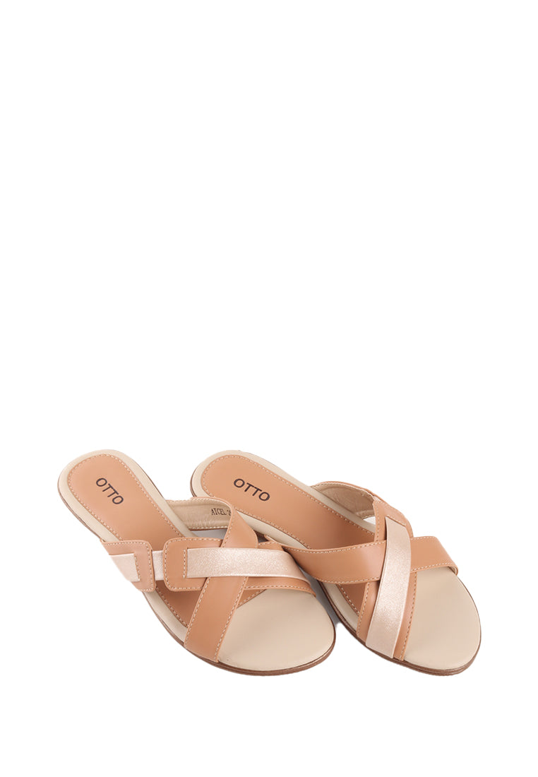 AICEL CROSS STRAP SANDALS