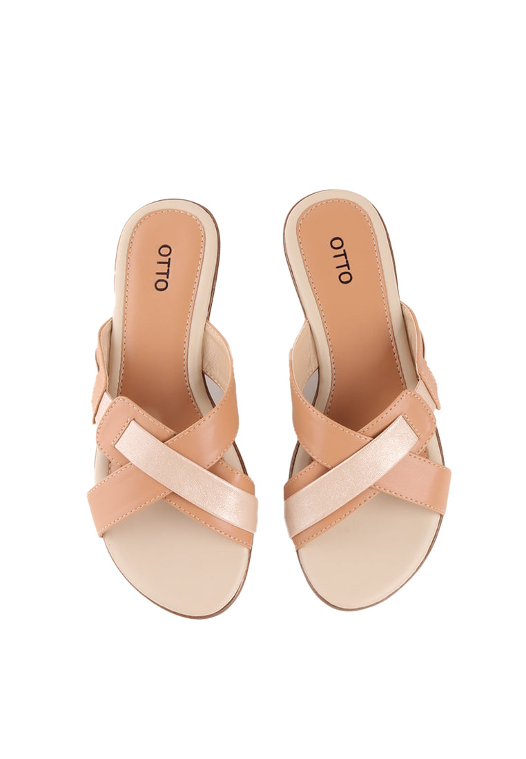 AICEL CROSS STRAP SANDALS