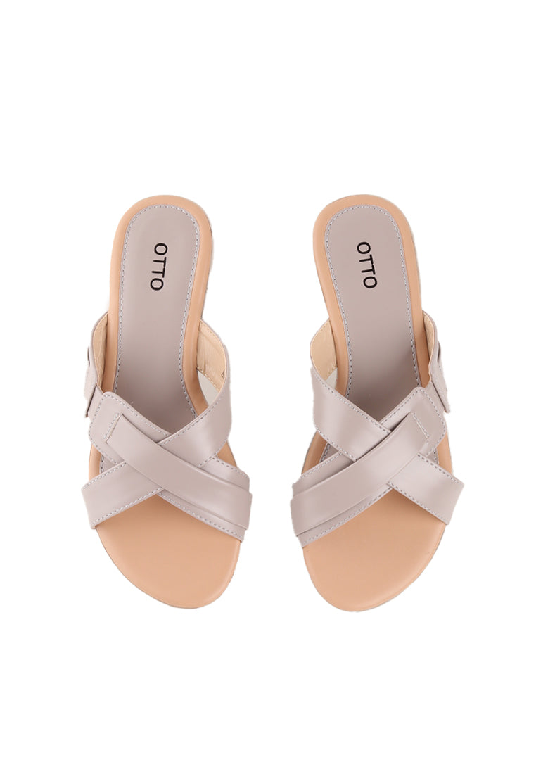 AICEL CROSS STRAP SANDALS