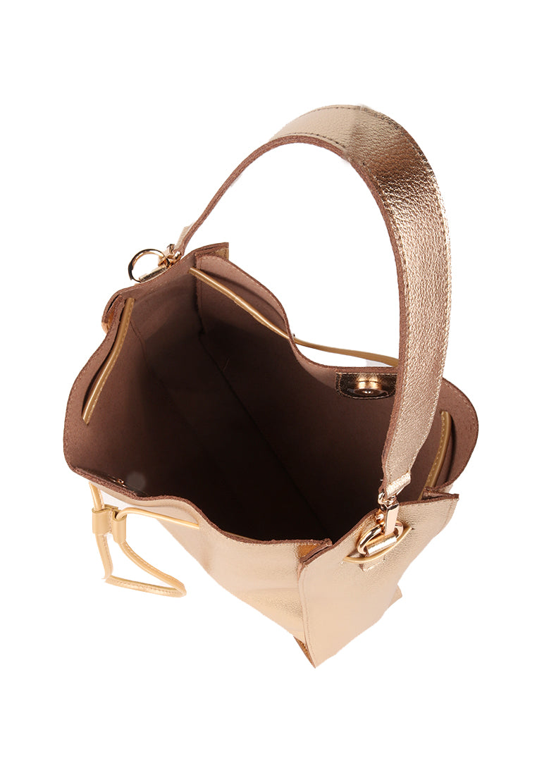 ZEBBY SLING BUCKET BAG