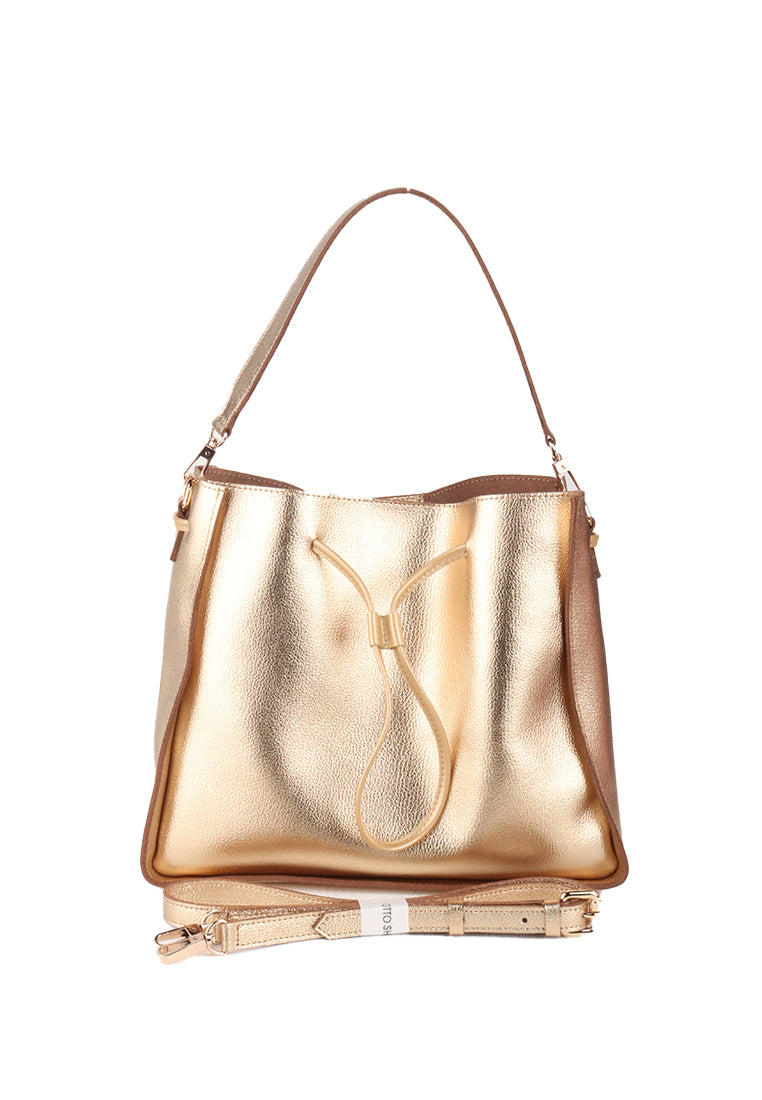 ZEBBY SLING BUCKET BAG