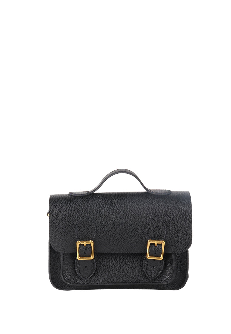 ZAFIRA GENUINE LEATHER SATCHEL BAG