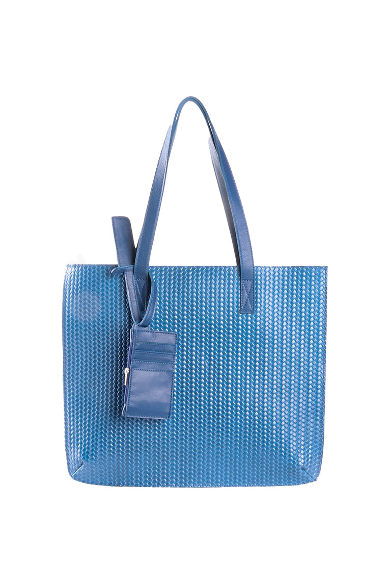 ZANIYAH TEXTURED TOTE BAG