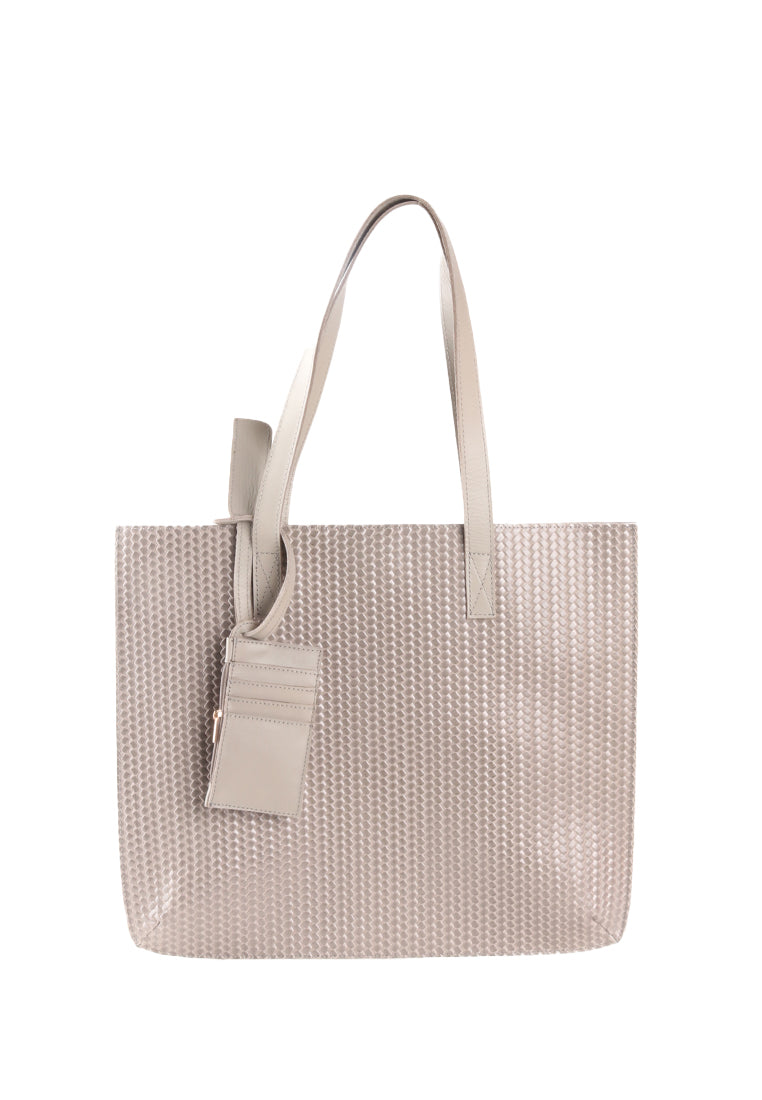 ZANIYAH TEXTURED TOTE BAG