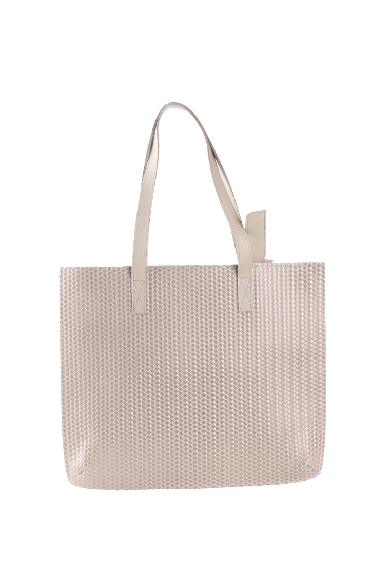 ZANIYAH TEXTURED TOTE BAG