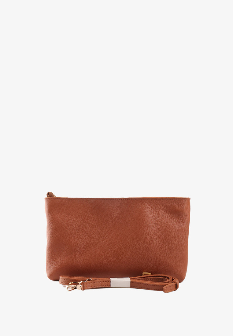 ZELAH GENUINE LEATHER SLING BAG