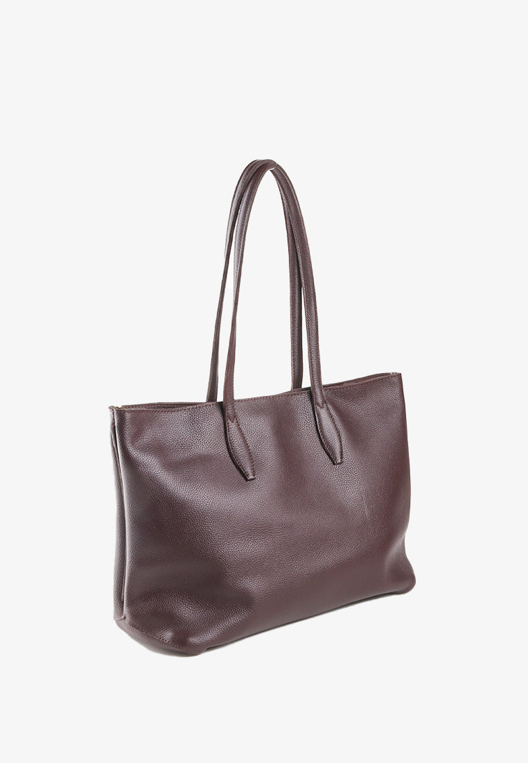 ZALEENA GENUINE LEATHER TOTE BAG