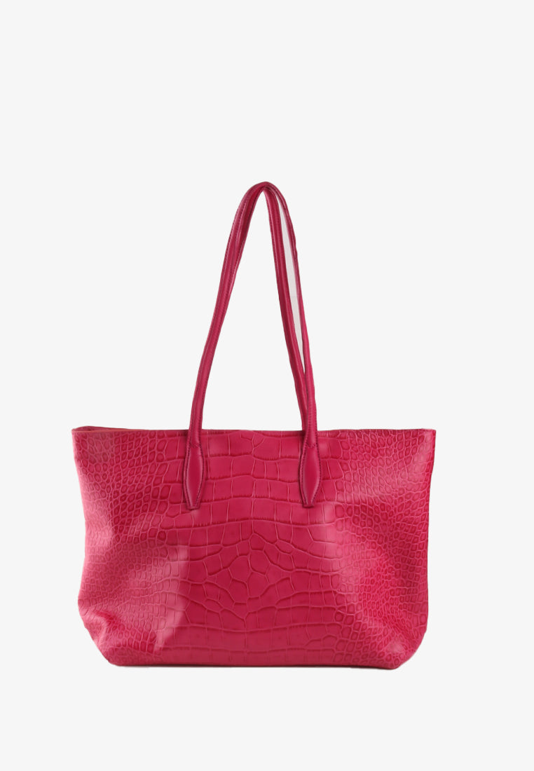 ZALEENA GENUINE LEATHER TOTE BAG