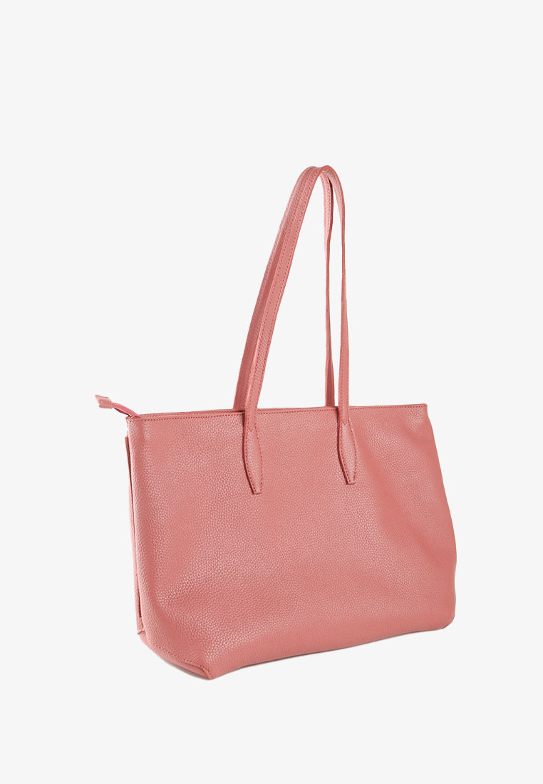 ZALEENA GENUINE LEATHER TOTE BAG