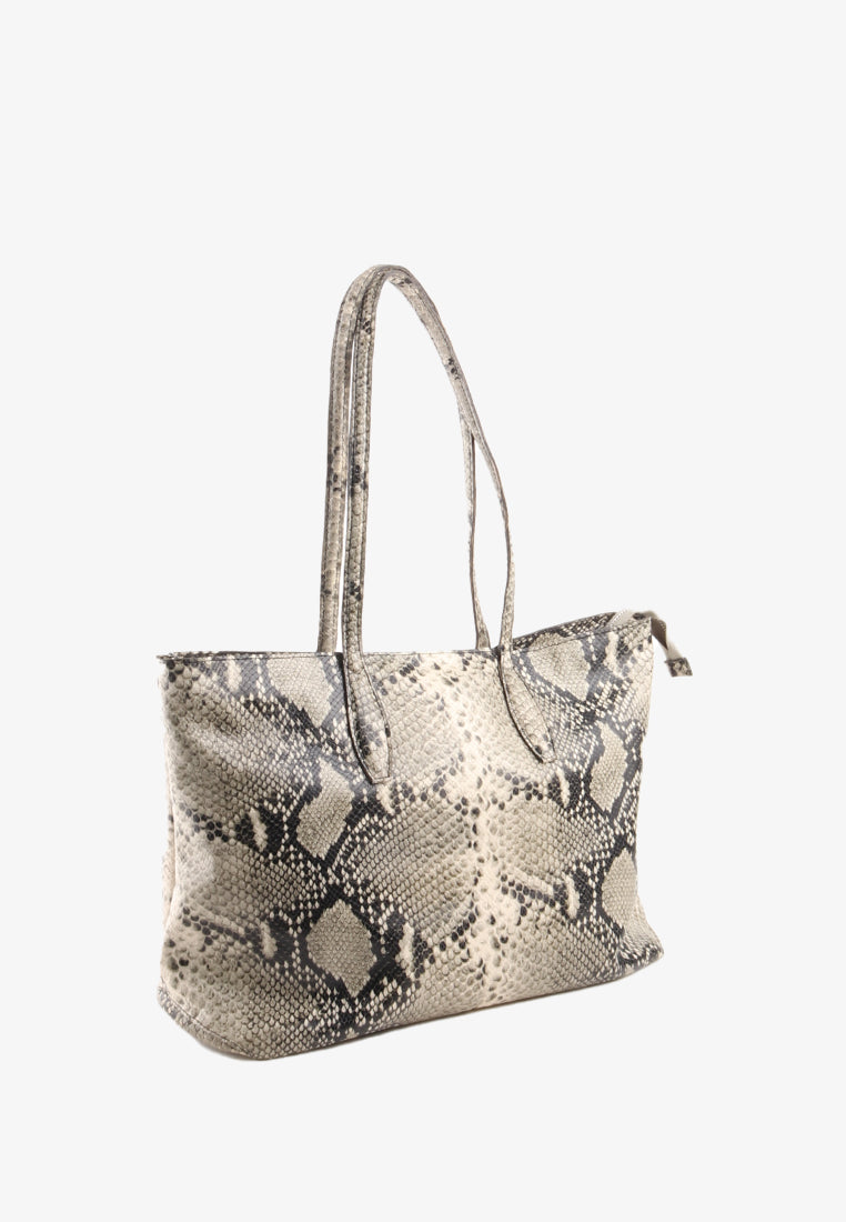 ZALEENA GENUINE LEATHER TOTE BAG
