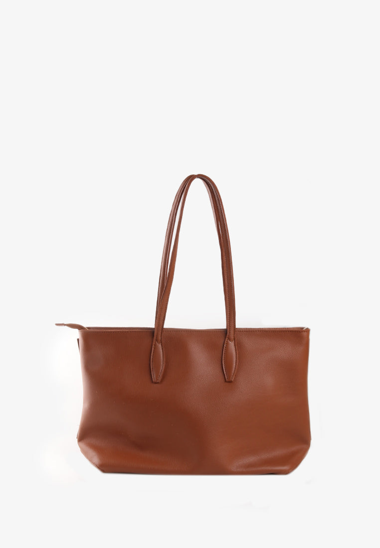 ZALEENA GENUINE LEATHER TOTE BAG