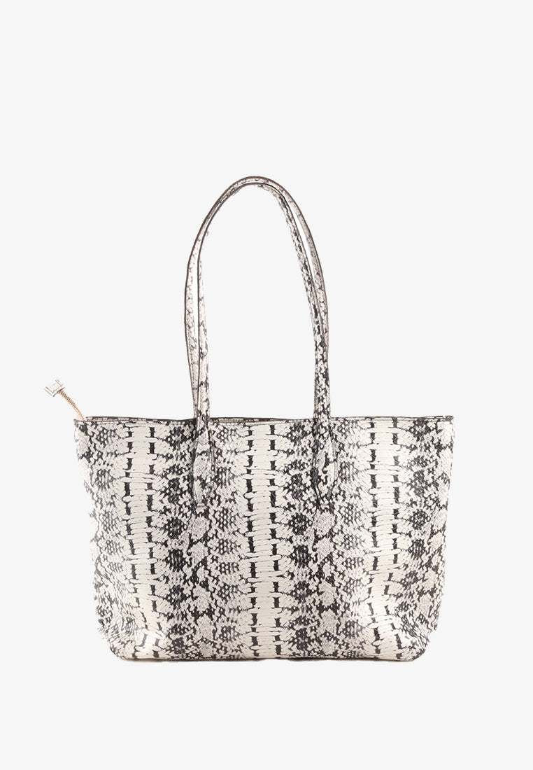ZALEENA GENUINE LEATHER TOTE BAG