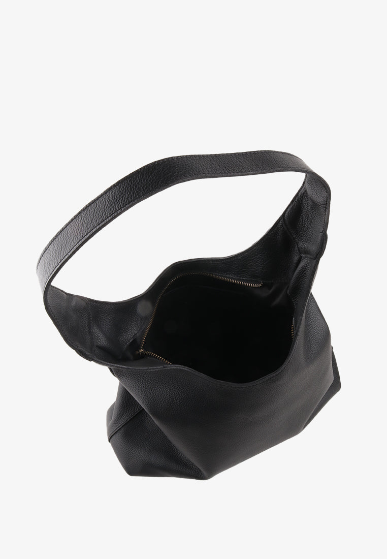 ZAREEN GENUINE LEATHER SHOULDER BAG