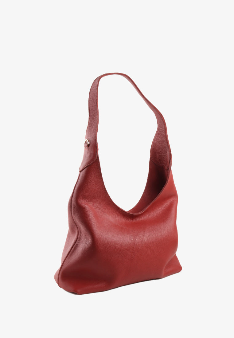 ZAREEN GENUINE LEATHER SHOULDER BAG