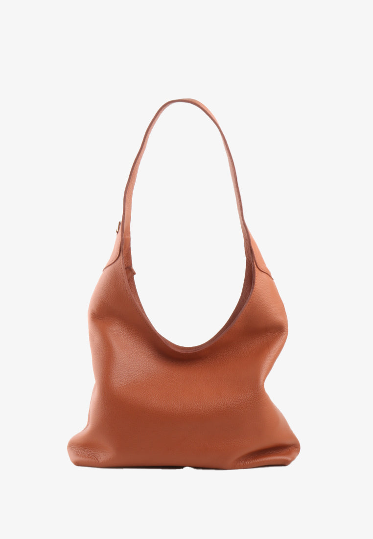 ZAREEN GENUINE LEATHER SHOULDER BAG