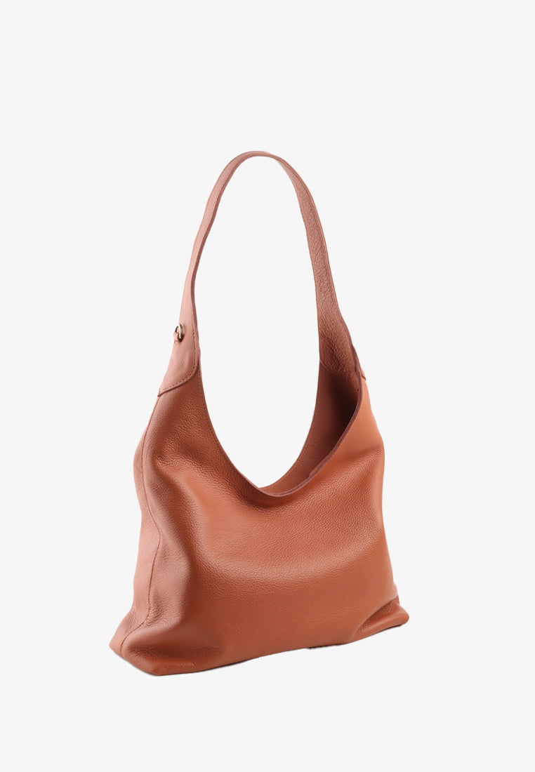 ZAREEN GENUINE LEATHER SHOULDER BAG