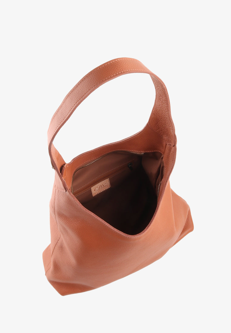 ZAREEN GENUINE LEATHER SHOULDER BAG