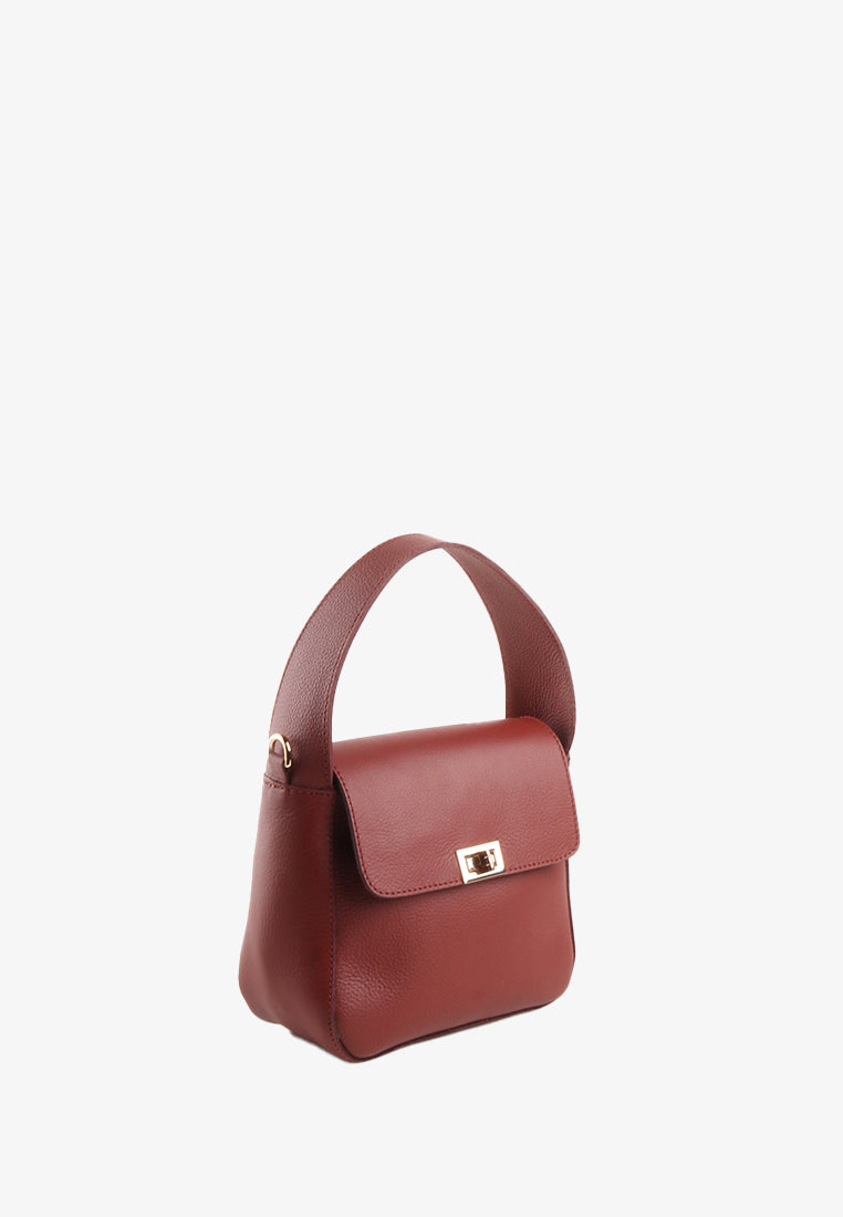 ZELLEANA GENUINE LEATHER MINI BAG
