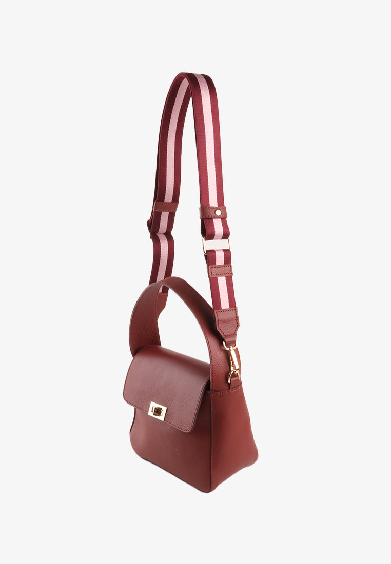 ZELLEANA GENUINE LEATHER MINI BAG