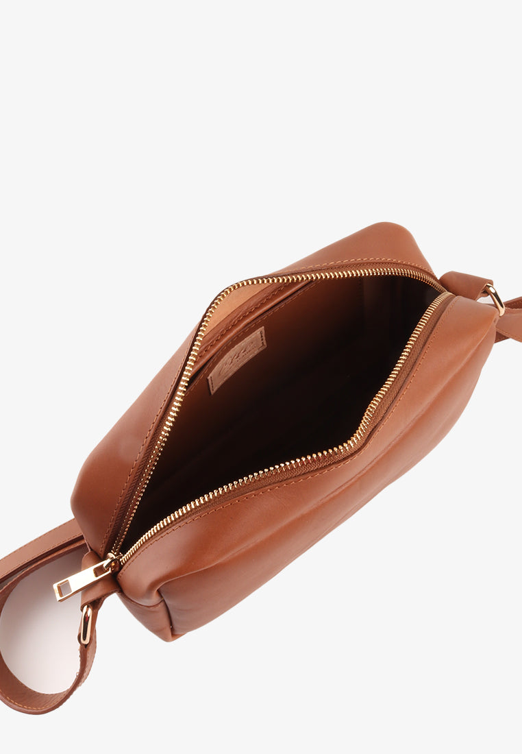 ZUSANNA GENUINE LEATHER SLING BAG