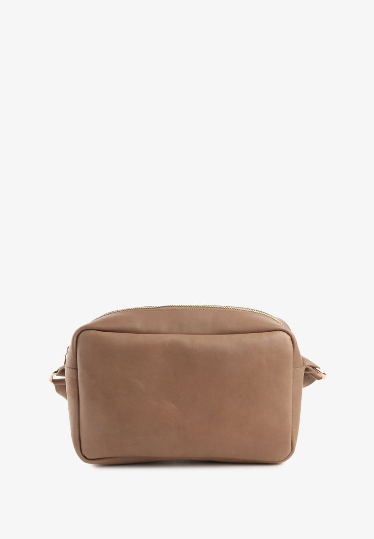 ZUSANNA GENUINE LEATHER SLING BAG