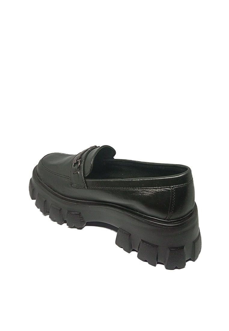 GENUINE LEATHER CHUNKY LOAFER