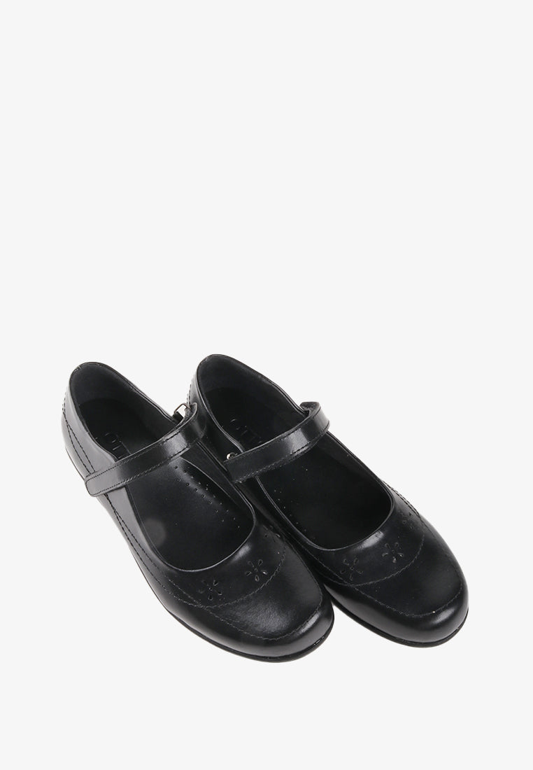 AMELIA GENUINE LEATHER MARY JANE SHOES
